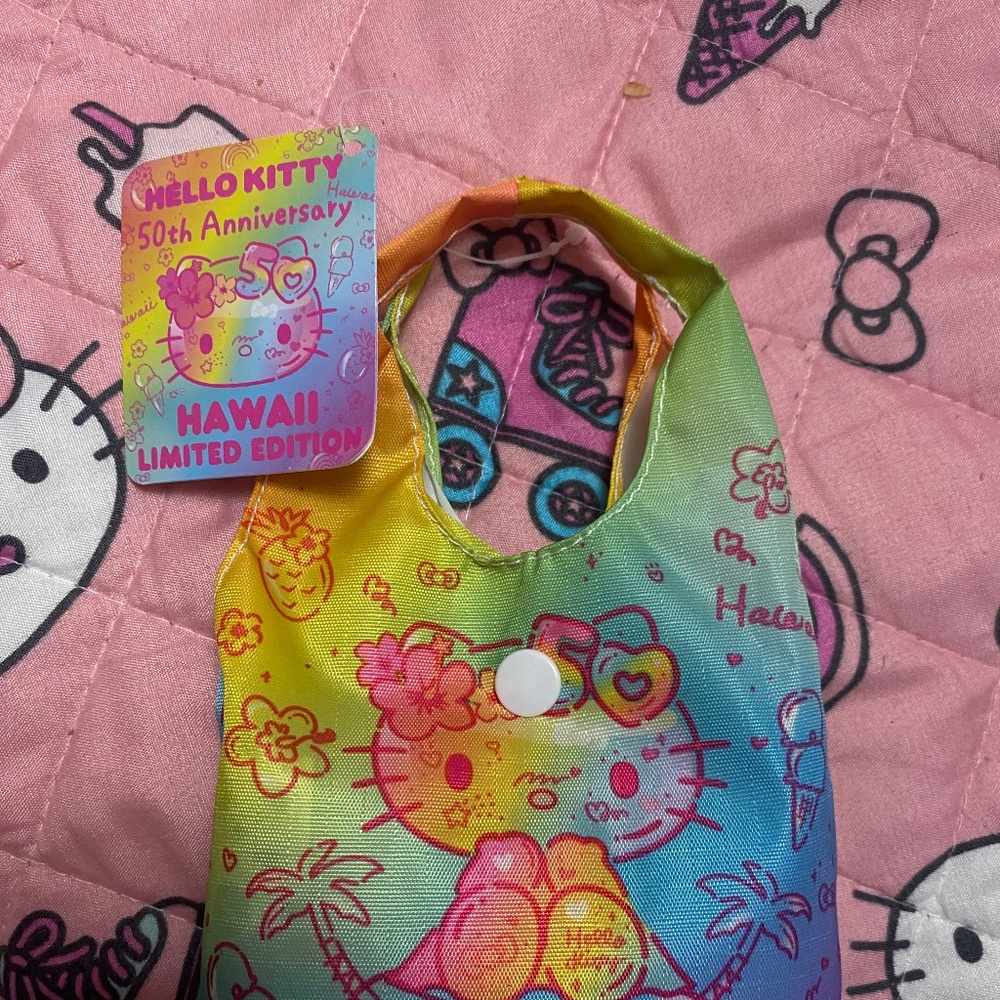 Hello Kitty foldable tote